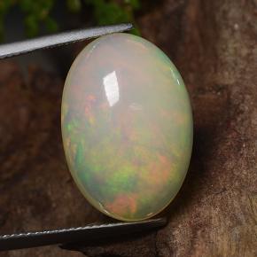 14.5ct Oval Cabochon Multicolor Opal for sale thumb image of 14.5ct Oval Cabochon Multicolor Opal (ID: 486006)