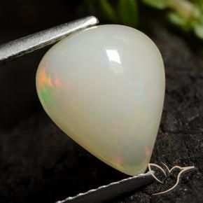 Opal Gemstone in 12 x 10 mm (calibrated) Size for Sale, Opal Stone in Multicolor Color