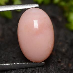 3.2ct Oval Cabochon Pink Opal Gem for sale 3.2ct Oval Cabochon Pink Opal Gem (ID: 491434)