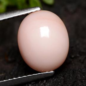 2.1ct Oval Cabochon Pink Opal for sale thumb image of 2.1ct Oval Cabochon Pink Opal (ID: 491435)