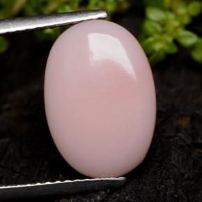 2.6ct Oval Cabochon Pink Opal for sale thumb image of 2.6ct Oval Cabochon Pink Opal (ID: 491437)