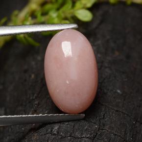 3.8ct Oval Cabochon Pink Opal Gem for sale 3.8ct Oval Cabochon Pink Opal Gem (ID: 491539)
