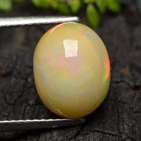 3.2ct Oval Cabochon Multicolor Opal for sale thumb image of 3.2ct Oval Cabochon Multicolor Opal (ID: 498265)