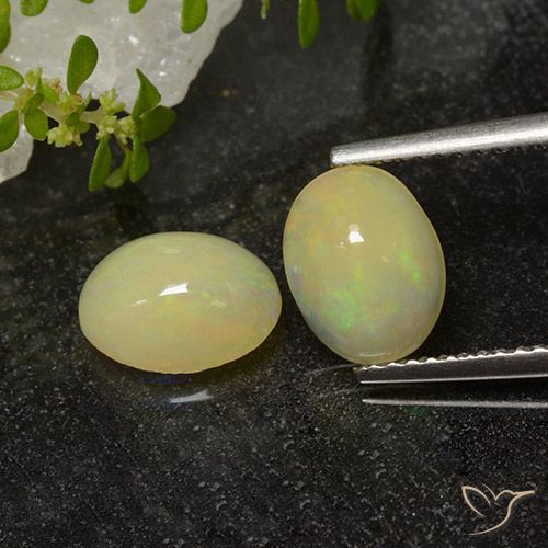 2.4 ct Oval Opal, 9 x 7 mm From Ethiopia, Photo A
