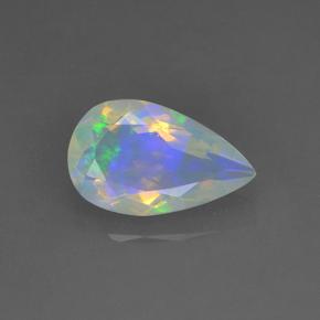 1.2ct Pear Facet Multicolor Opal Gem for sale 1.2ct Pear Facet Multicolor Opal Gem (ID: 505445)