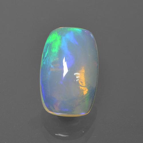 Multicolor Opal Gem - 2.2ct Cushion Cabochon (ID: 505718)