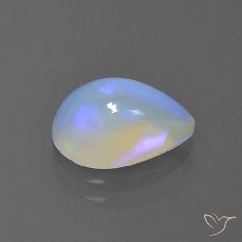 Opal Gemstone in 11 x 7.8 mm Size for Sale, Opal Stone in Multicolor Color