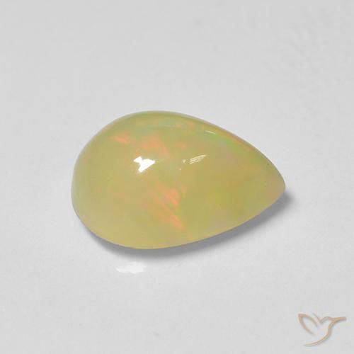 Opal Gemstone in 10.4 x 7.3 mm Size for Sale, Opal Stone in Multicolor Color