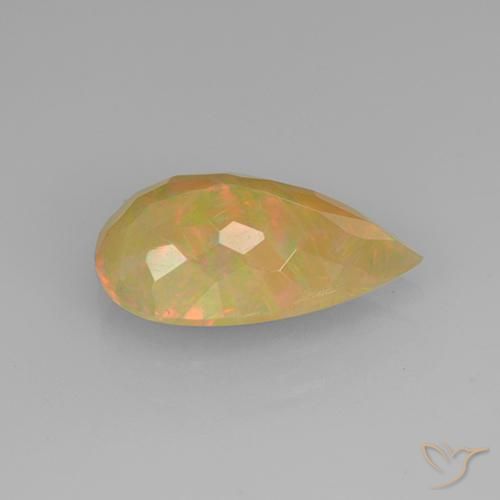 Opal Gemstone in 12.6 x 7.6 mm Size for Sale, Opal Stone in Multicolor Color