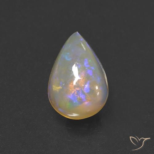 1.36 ct Pear Opal, 10.1 x 6.8 mm From Ethiopia, Photo A