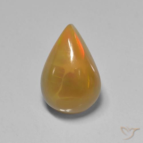 1.5 ct Pear Opal, 11.8 x 7.9 mm From Ethiopia, Photo A