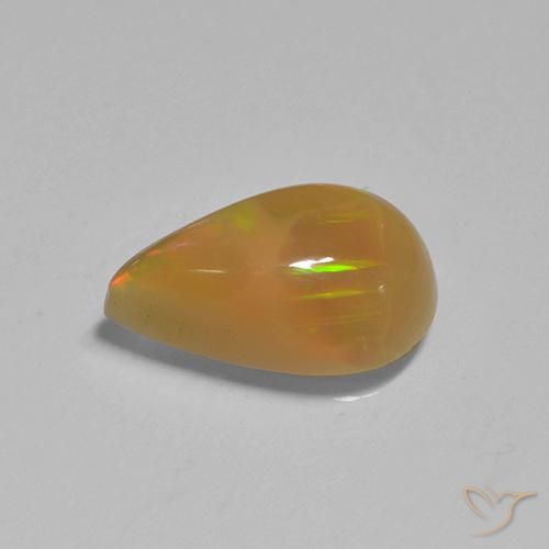 Opal Gemstone in 12 x 8 mm (calibrated) Size for Sale, Opal Stone in Multicolor Color