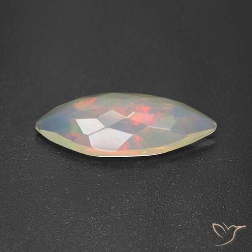 Opal Gemstone in 16.2 x 6.7 mm Size for Sale, Opal Stone in Multicolor Color