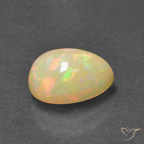 Opal Gemstone in 10 x 7 mm (calibrated) Size for Sale, Opal Stone in Multicolor Color