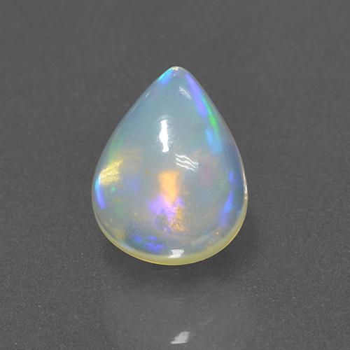 Multicolor Opal Gem - 1.7ct Pear Cabochon (ID: 505906)
