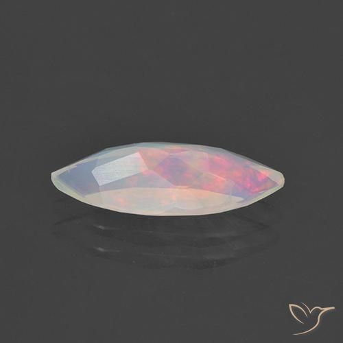 Opal Gemstone in 15 x 5.4 mm Size for Sale, Opal Stone in Multicolor Color