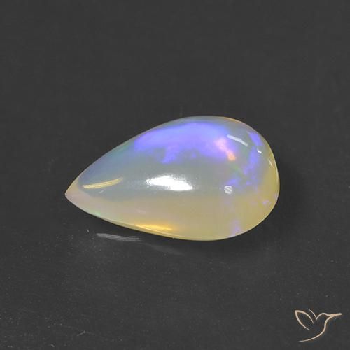 Opal Gemstone in 12 x 8 mm (calibrated) Size for Sale, Opal Stone in Multicolor Color