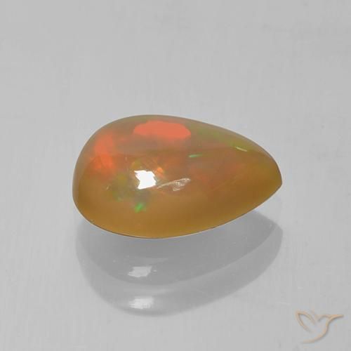 Opal Gemstone in 10 x 8 mm (calibrated) Size for Sale, Opal Stone in Multicolor Color