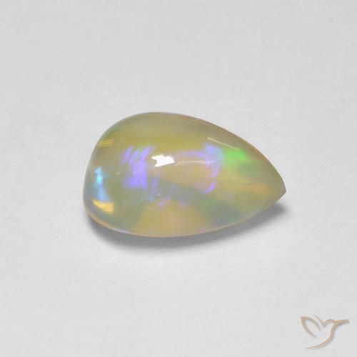 Opal Gemstone in 10 x 7 mm (calibrated) Size for Sale, Opal Stone in Multicolor Color