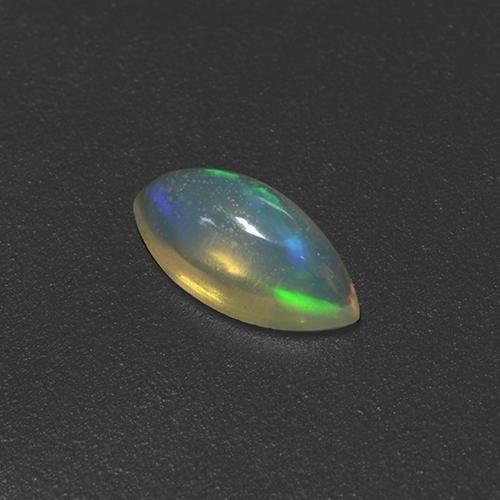 Multicolor Opal Gem - 0.4ct Marquise Cabochon (ID: 506182)