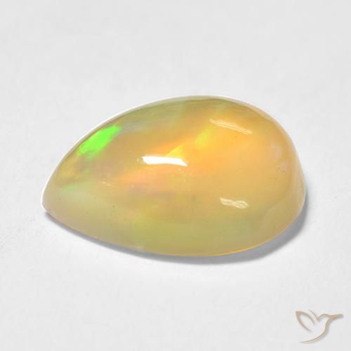 Opal Gemstone in 10 x 8 mm (calibrated) Size for Sale, Opal Stone in Multicolor Color
