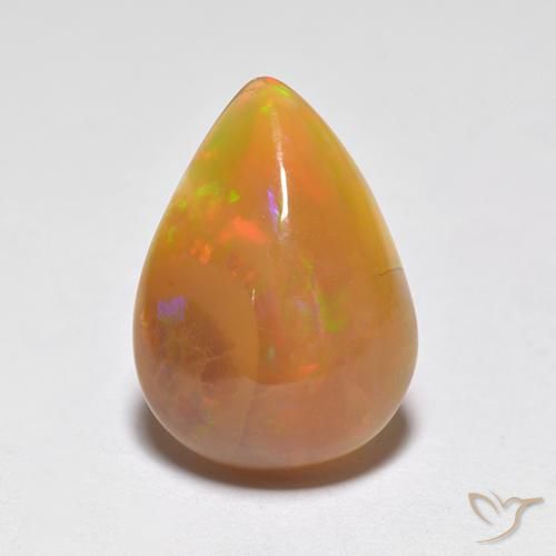 Ópalo pera de 1,46 ct, 11,1 x 8,1 mm Procedente de Australia, Photo A