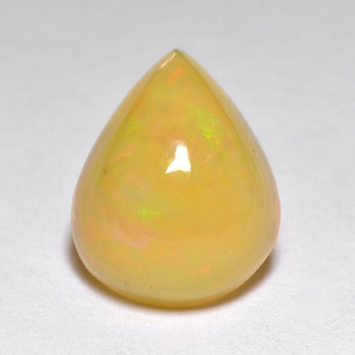 Multicolor Opal Gem - 1.6ct Pear Cabochon (ID: 517788)