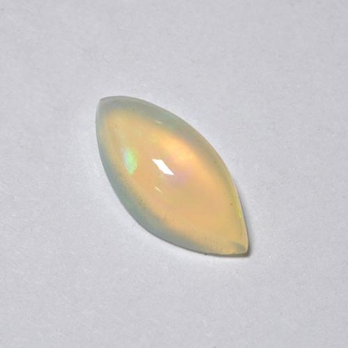 Mehrfarbig Opal Edelstein - 0.6ct Marquise Cabochon (ID: 518296)