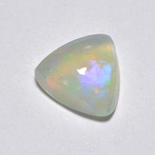 Multicolor Opal Gem - 0.5ct Trillion Cabochon (ID: 518301)