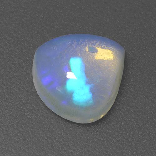 Multicolor Opal Gem - 0.7ct Pear Cabochon (ID: 519750)