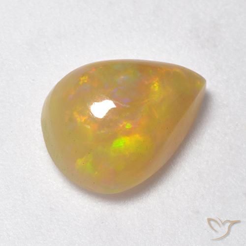 1.59 ct Pear Opal, 10.2 x 7.8 mm From Australia, Photo A