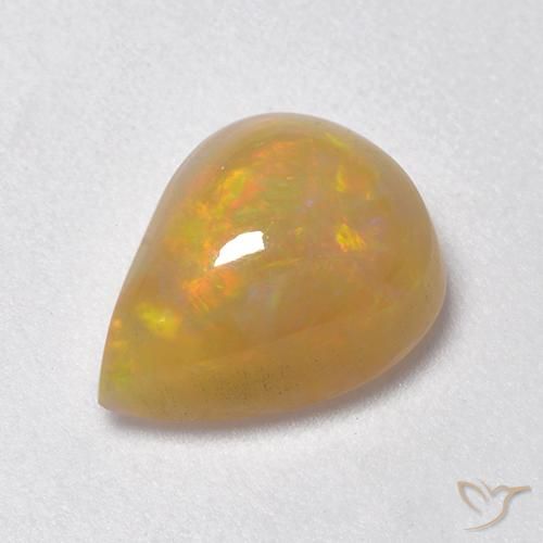 Opal Gemstone in 10 x 8 mm (calibrated) Size for Sale, Opal Stone in Multicolor Color