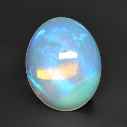 Multicolor Opal Gem - 1.7ct Oval Cabochon (ID: 533108)