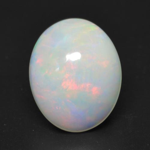 Multicolor Ópalo Gema - 1.9ct Cabujón Óvalo (ID: 533743)