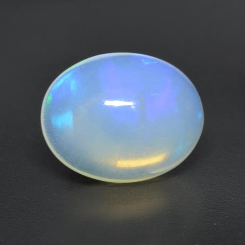 Multicolor Opal Gem - 2.1ct Oval Cabochon (ID: 533766)