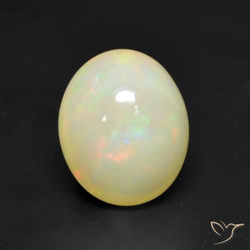2.90ct Natural Multicolor Opal, Oval, Translucent