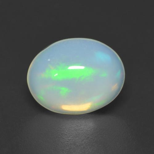 Multicolor Opal Gem - 1.9ct Oval Cabochon (ID: 533993)