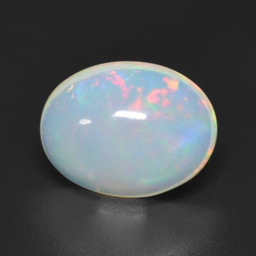 Multicolor Ópalo Gema - 1.8ct Cabujón Óvalo (ID: 533997)