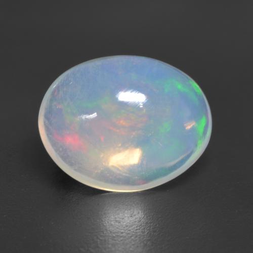 Multicolor Ópalo Gema - 1.5ct Cabujón Óvalo (ID: 534965)