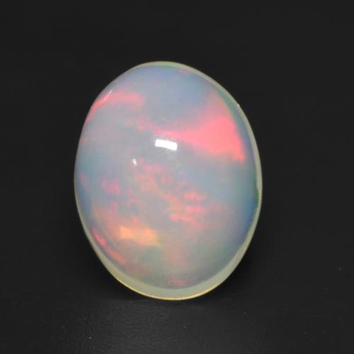 Multicolor Opal Gem - 1.6ct Oval Cabochon (ID: 535288)