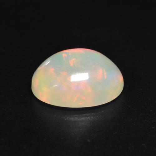 Opal Gemstone in 9 x 7 mm (calibrated) Size for Sale, Opal Stone in Multicolor Color