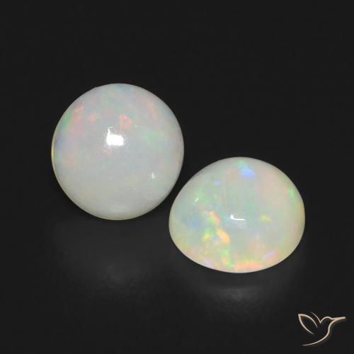 1.79 ct Round Opal, 7.1 mm From Ethiopia, Photo A