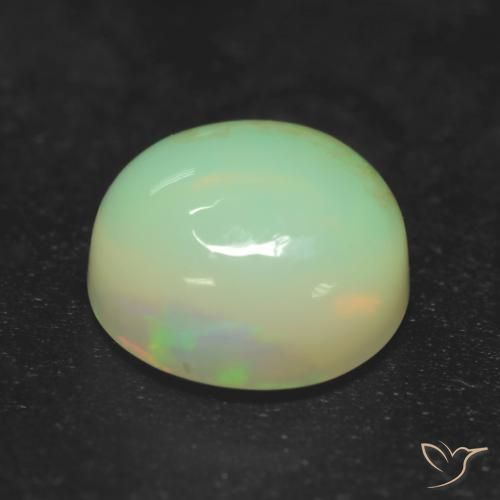 Opal Gemstone in 7 mm (calibrated) Size for Sale, Opal Stone in Multicolor Color