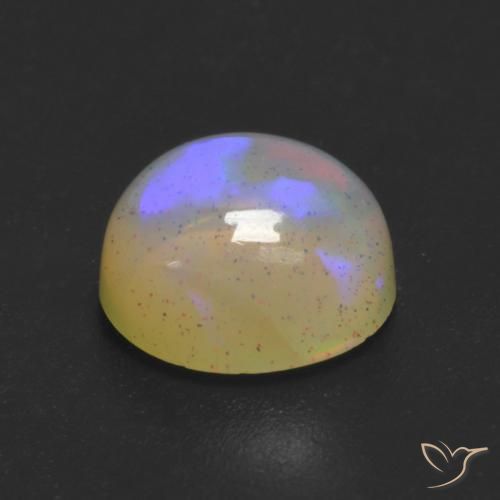 Opal Gemstone in 7 mm (calibrated) Size for Sale, Opal Stone in Multicolor Color