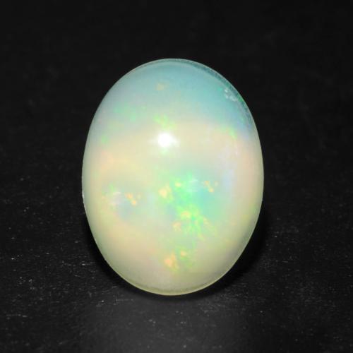 Multicolor Opal Gem - 1ct Oval Cabochon (ID: 540655)