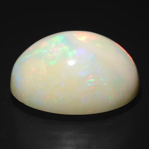 Opal Gemstone in 24.6 x 19.1 mm Size for Sale, Opal Stone in Multicolor Color