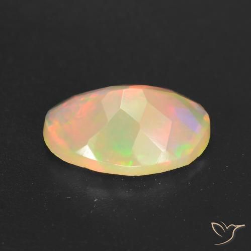 Opal Gemstone in 10 x 7 mm (calibrated) Size for Sale, Opal Stone in Multicolor Color