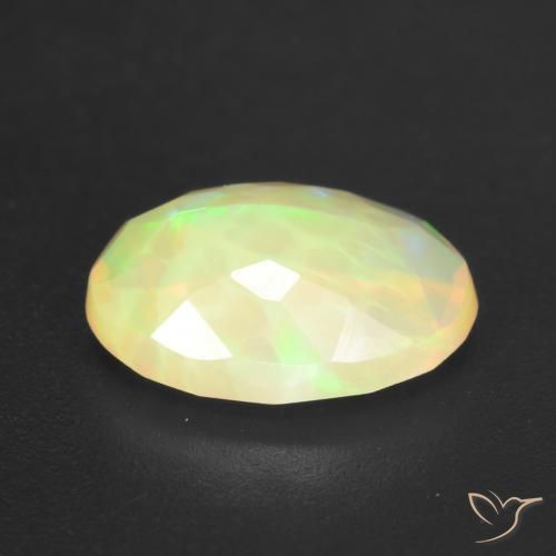 Opal Gemstone in 10 x 7 mm (calibrated) Size for Sale, Opal Stone in Multicolor Color