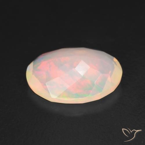 Opal Gemstone in 10.3 x 7.5 mm Size for Sale, Opal Stone in Multicolor Color