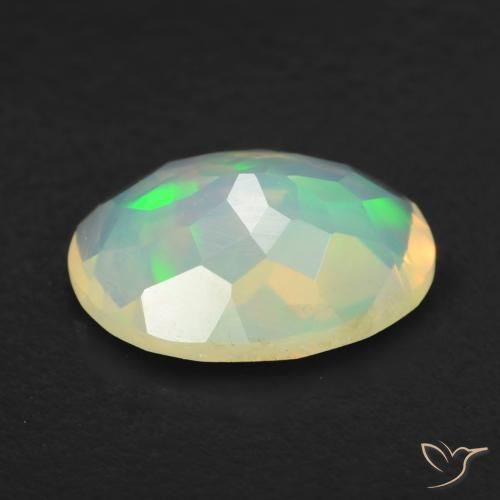 Opal Gemstone in 8 x 6 mm (calibrated) Size for Sale, Opal Stone in Multicolor Color